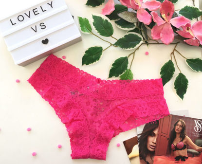 Imagen de Victoria's Secret Panty Cheeky Encaje XS